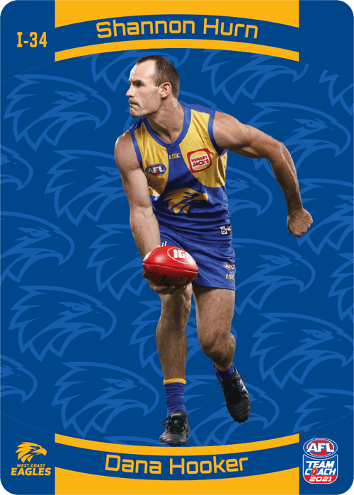 Hurn, Hooker, 3D Icons, 2021 Teamcoach AFL