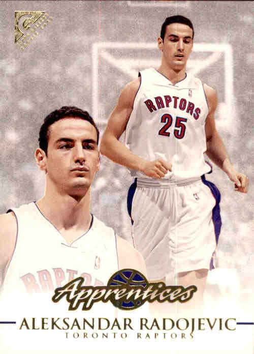 Aleksandar Radojevic, Apprentices, 2000-01 Topps Gallery NBA Basketball