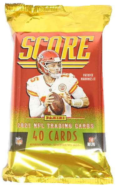 2021 Panini Score Football NFL Hobby Pack