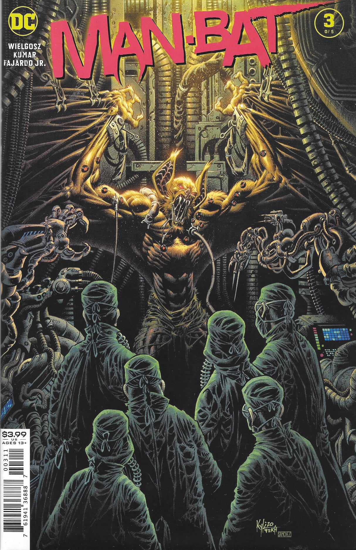 DC Man-Bat #3 of 5 Comic