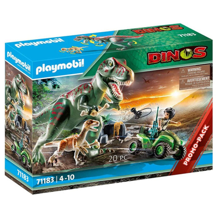 Playmobil 71183 Dinos Explorer Quad with T-Rex