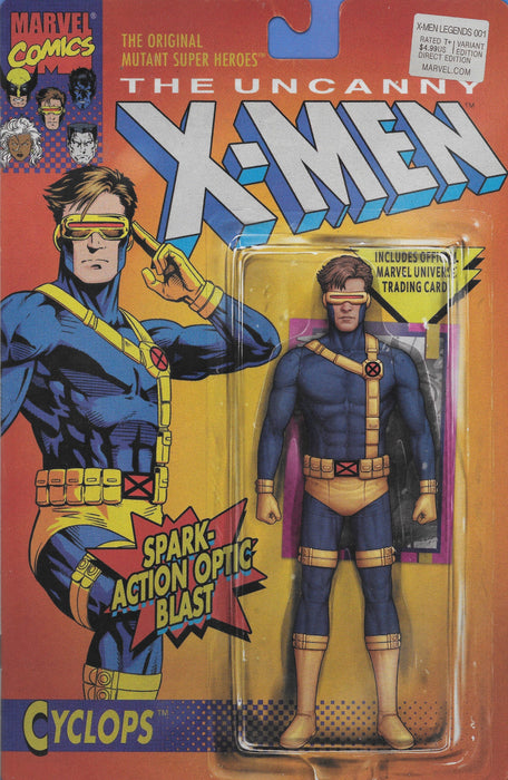 X-Men Legends #1, Carded Cyclops Variant Cover Comic