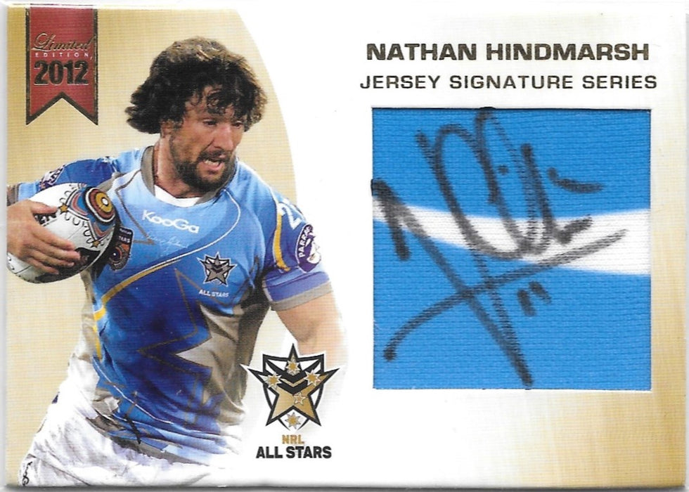 Nathan Hindmarsh, 2clr, Jersey Signature Series, 2012 ESP Limited NRL