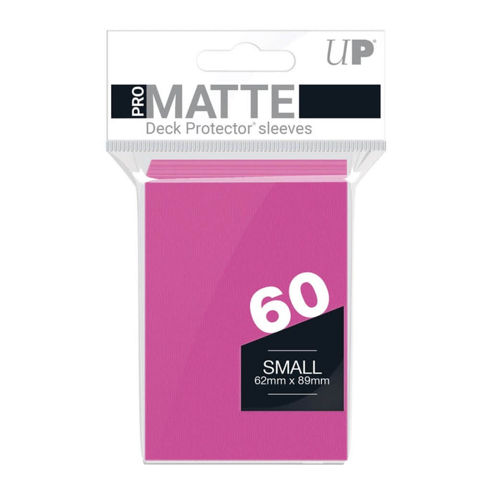 ULTRA PRO - 60ct Pro-Matte Bright Pink Small Deck Protectors