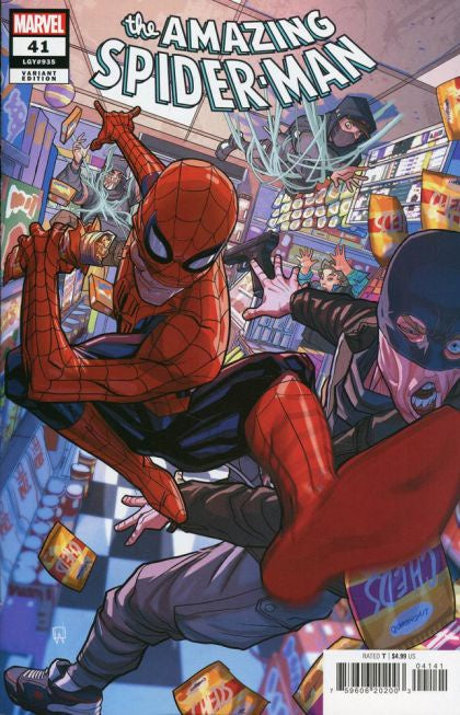 The Amazing Spider-man #41 Woods Variant Comic