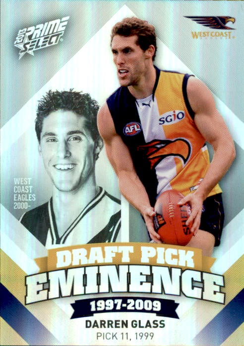 Darren Glass, Draft Pick Eminence, 2013 Select AFL Prime