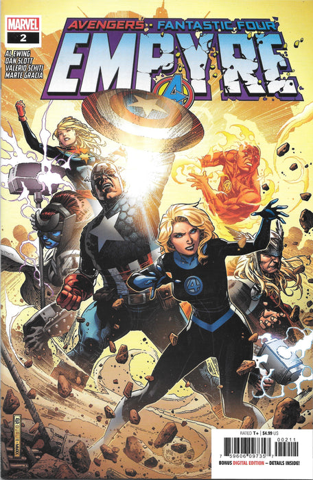 Avengers Fantastic Four EMPYRE #2 Comic
