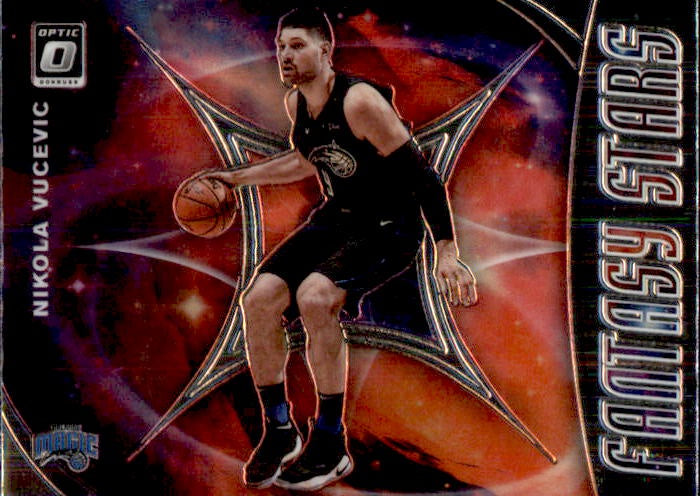 Nikola Vucevic, Fantasy Stars, 2019-20 Panini Donruss Optic Basketball NBA