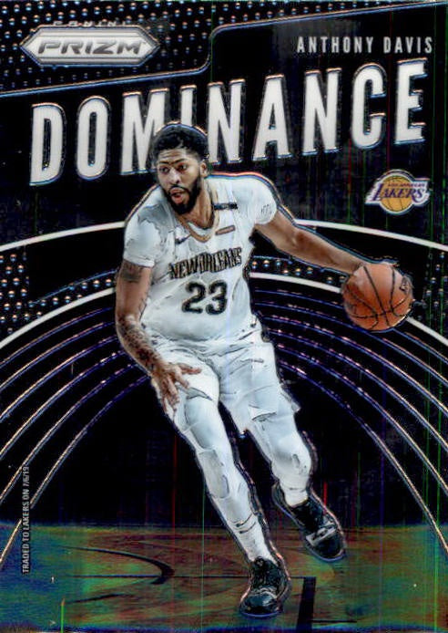 2019-20 Prizm Basketball DOMINANCE Anthony Davis