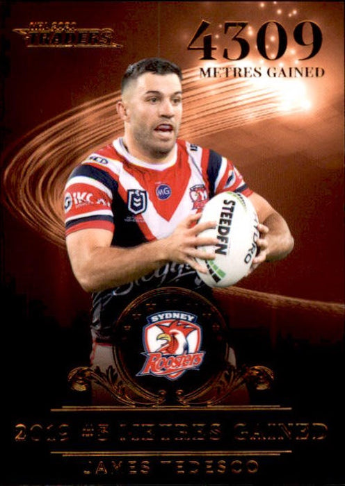 James Tedesco, Bronze League Leader, 2020 TLA Traders NRL