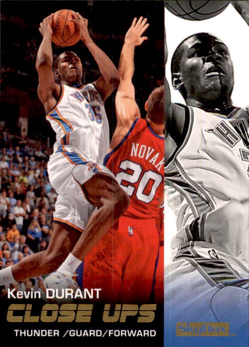 Kevin Durant, Close Ups, 2008-09 Skybox Basketball NBA