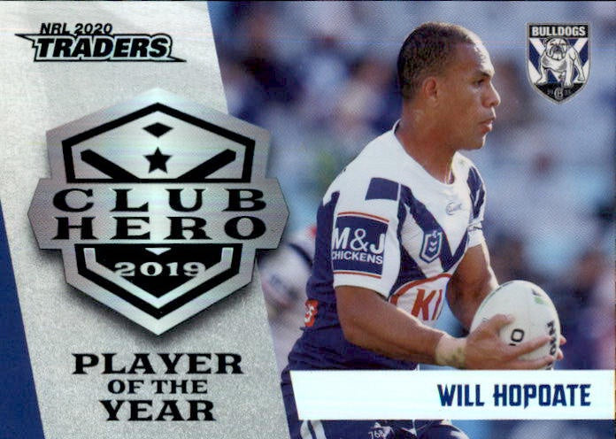 Will Hopoate, Club Hero, 2020 TLA Traders NRL
