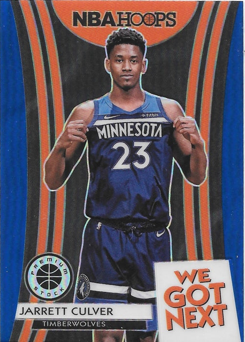 Jarrett Culver, We Got Next, Blue Prizm, 2019-20 Panini Hoops Premium Stock Basketball NBA