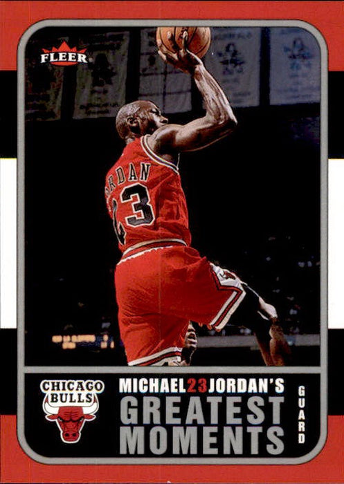 Michael Jordan, Greatest Moments, MJ9, 2006-07 Fleer Basketball NBA