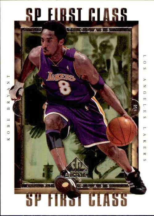 Kobe Bryant, SP First Class, 1999-2000 UD SP Authentic Basketball NBA