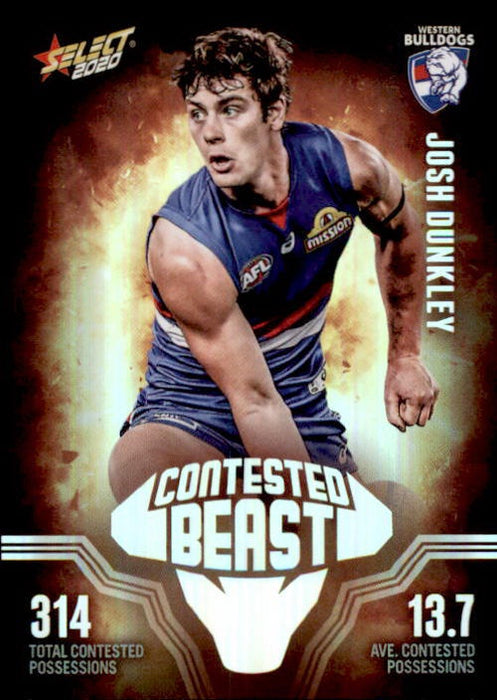 Josh Dunkley, Contested Beasts, 2020 Select AFL Footy Stars