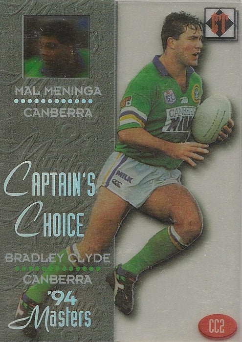 Bradley Clyde, Captains Choice, 1994 Dynamic Masters NRL