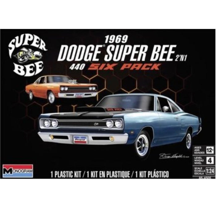 REVELL 1969 DODGE SUPER BEE 1:25 Scale Model Kit