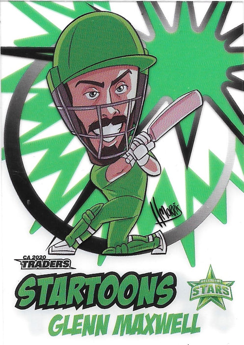 Glenn Maxwell, Startoons, 2020-21 TLA Cricket Australia and BBL