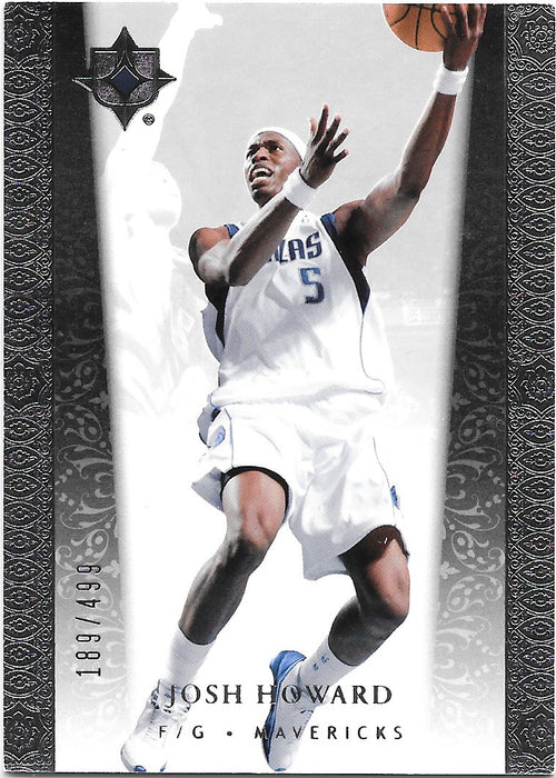 Josh Howard, 2006-07 UD Ultimate Collection Basketball NBA