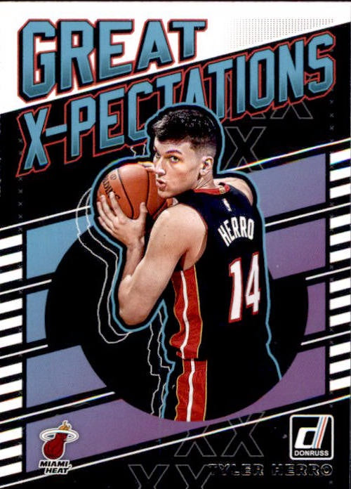 Tyler Herro, Great X-Pectations, 2019-20 Panini Donruss Basketball NBA