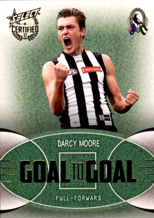 Darcy Moore, Goal to Goal, 2017 Select AFL Certified