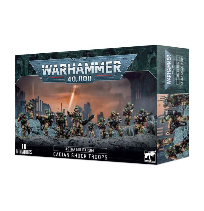 Warhammer 40,000 - 47-33, Astra Militarum, Cadian Shock Troops