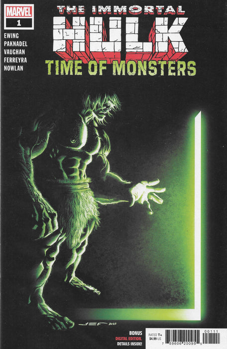 The Immortal Hulk, Time of Monsters, #1 Comic