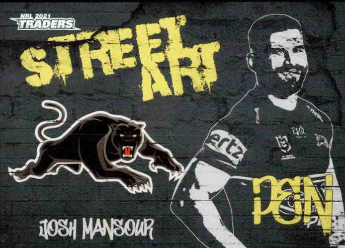 Josh Mansour, Black Street Art, 2021 TLA Traders NRL