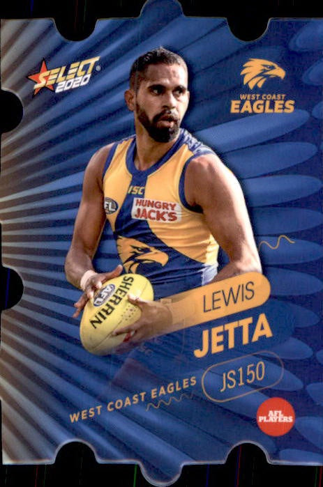 JS150 Lewis Jetta, Jigsaw, 2020 Select AFL Footy Stars