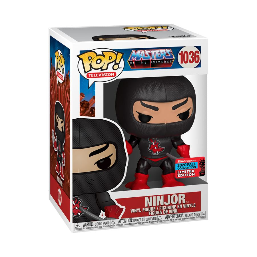Masters of the Universe - Ninjor NYCC 2020 US Exclusive Pop! Vinyl [RS]