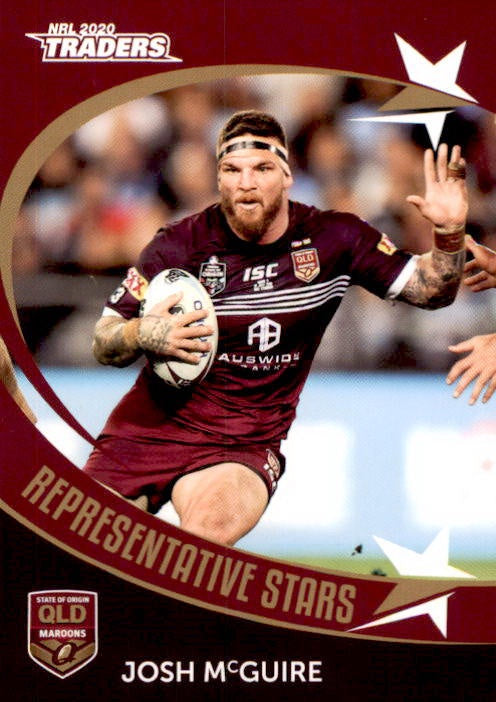 RS32 Josh McGuire, Representative Stars, 2020 TLA Traders NRL
