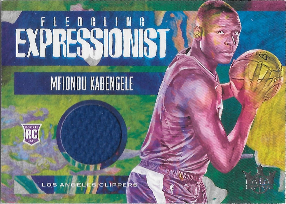 Mfiondu Kabengele, Fledgling Expressionist, 2019-20 Panini Court Kings Basketball NBA