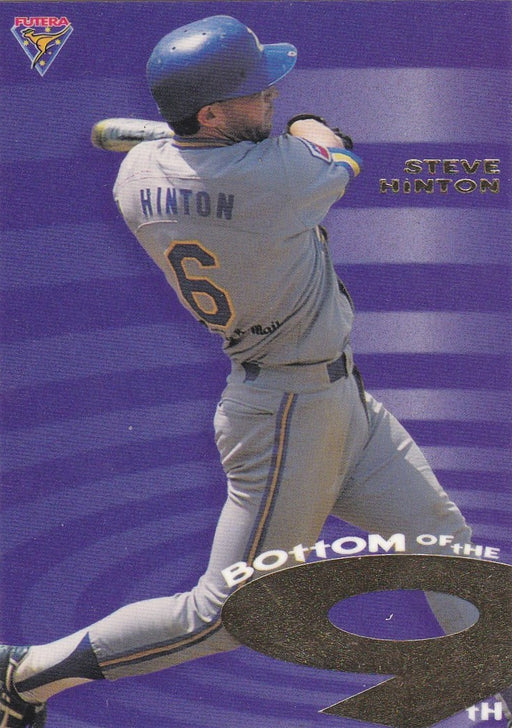 Steve Hinton, Bottom of the 9th, 1995 Futera ABL Baseball