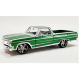Calypso Green 1965 Chevrolet El Camino, 1:18 Scale Diecast Car