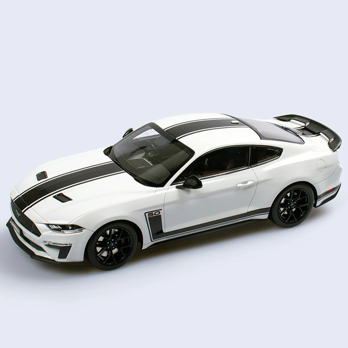 Authentic Collectables Ford Mustang R-SPEC - Oxford White, 1:18 Scale Diecast Car
