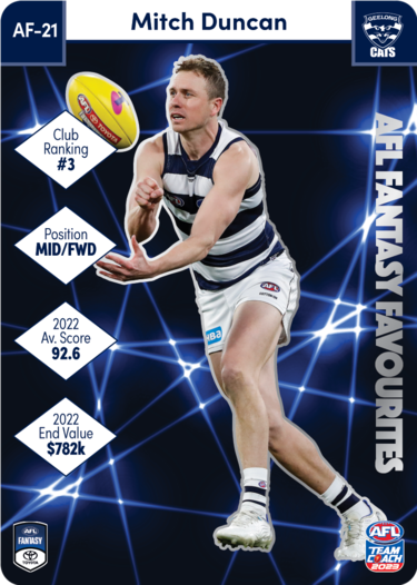 Mitch Duncan, AFL Fantasy Favourites, 2023 Teamcoach AFL