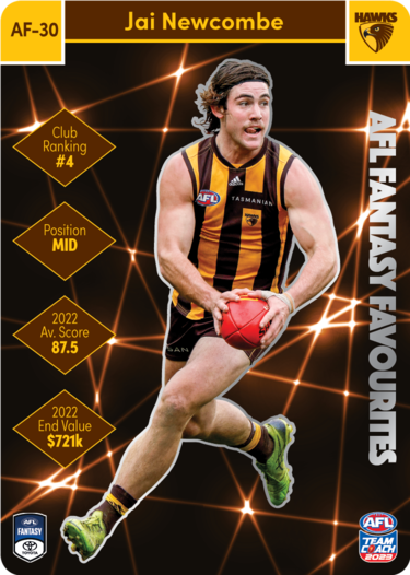 Jai Newcombe, AFL Fantasy Favourites, 2023 Teamcoach AFL