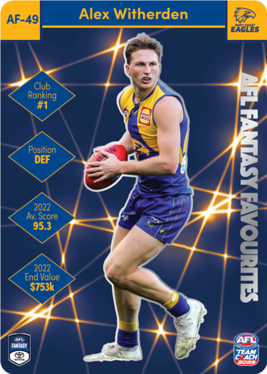 Alex Witherden, AFL Fantasy Favourites, 2023 Teamcoach AFL