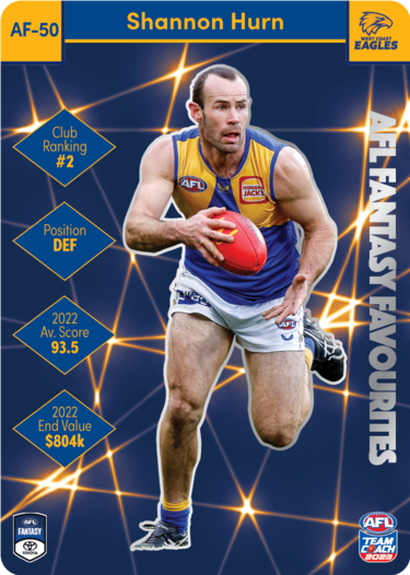 Shannon Hurn, AFL Fantasy Favourites, 2023 Teamcoach AFL