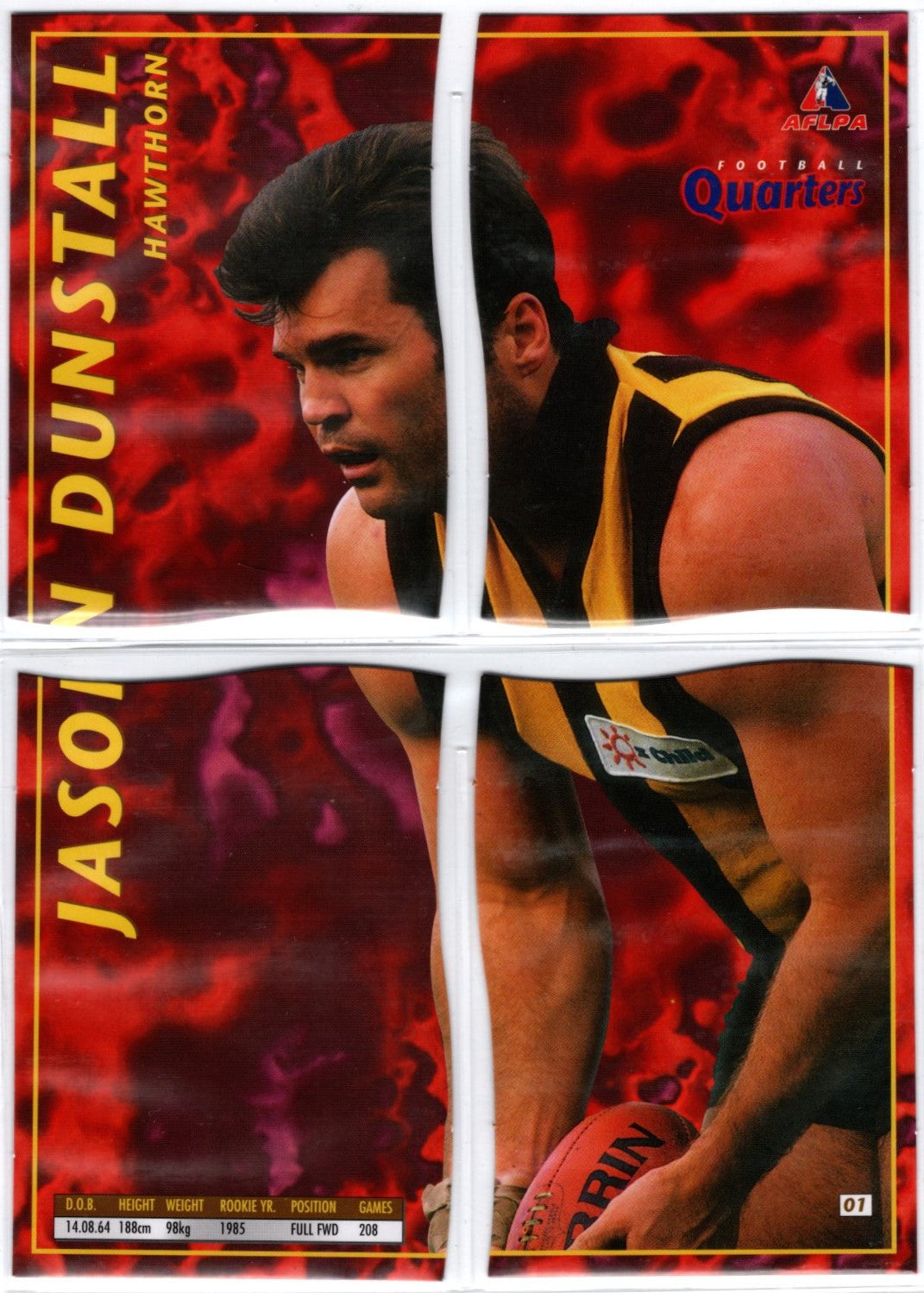 Jason Dunstall, 1995 AFLPA Football Quarters