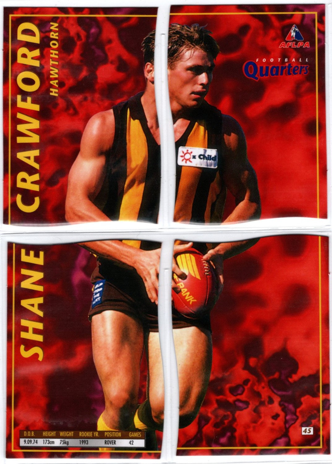 Shane Crawford, 1995 AFLPA Football Quarters
