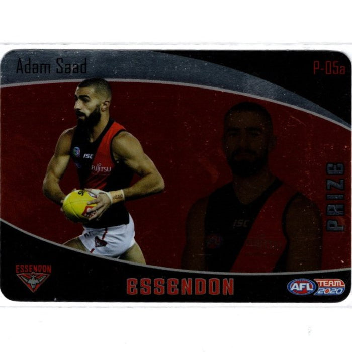 Adam Saad, Prize Card, 2020 Teamcoach AFL