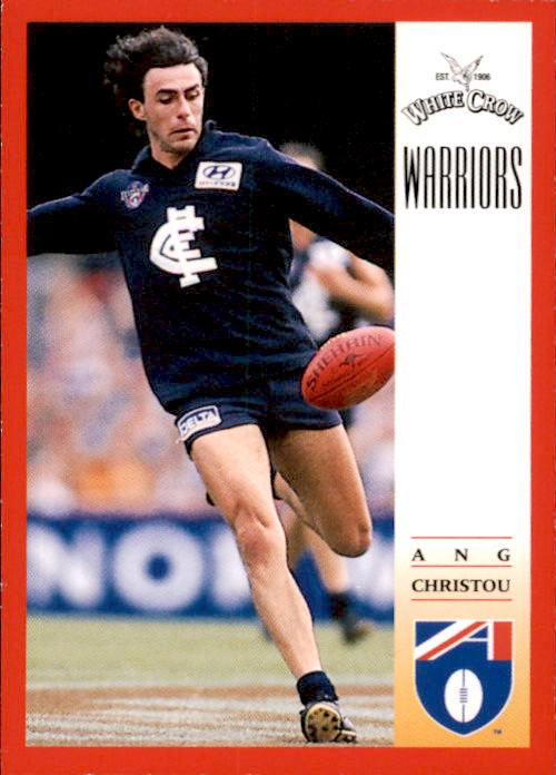 Ang Christou, White Crow Warriors, 1997 Select AFL