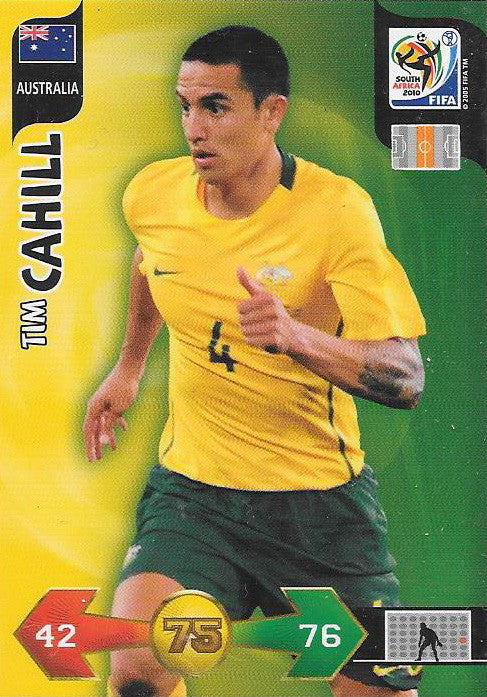 Tim Cahill, 2010 XL Adrenalyn, FIFA World Cup