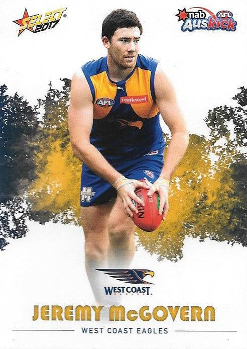 Jeremy McGovern, Auskick, 2017 Select AFL Footy Stars