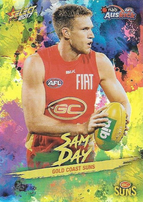 Sam Day, Auskick Holofoil, 2017 Select AFL Footy Stars