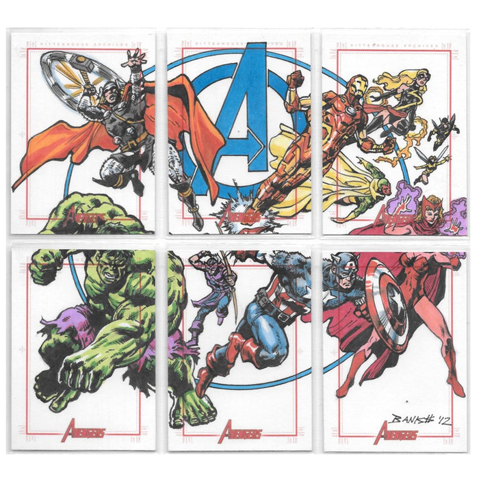 katiecandraw.com: Marvel Masterpieces 2 sketch cards