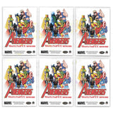 Avengers, 6 card SketchaFEX Sketch Card Set, 2011 Rittenhouse Marvel Avengers