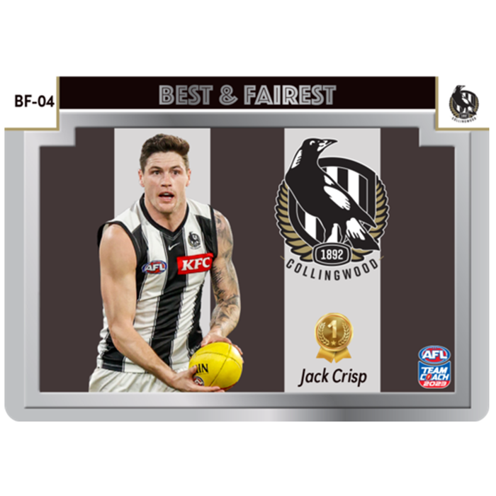 Jack Crisp, Best & Fairest, 2023 Teamcoach AFL